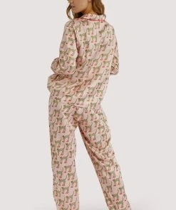 Playful Promises Bouffants Recycled Cheeta Long Sleeved Top