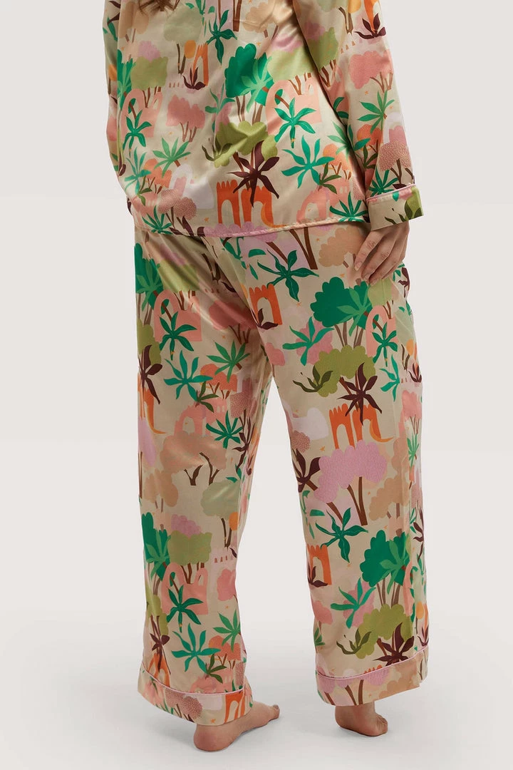 Playful Promises Alja Horvat Recycled Abstract Satin Trousers 10 Playful Promises Alja Horvat Recycled Abstract Satin Trousers
