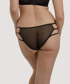 Playful Promises Luxe Bras Dakota Green & Gold Snake Brief