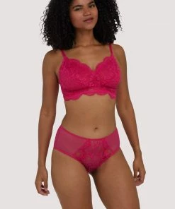 Deja Day Emma Pink Wireless Bra Bralette