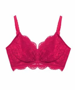 Deja Day Emma Pink Wireless Bra Bralette