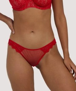 Deja Day Rosalyn Red Brazilian Brief