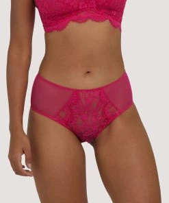 Deja Day Emma Pink Highwaist Brief