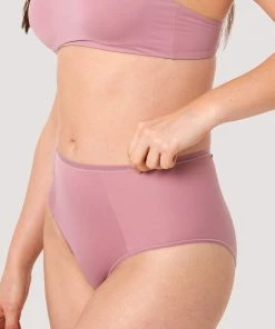 Deja Day Second Skin Rose Recycled Highwaist Brief 14 Deja Day Second Skin Rose Recycled Highwaist Brief