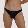 Deja Day Sophia Black Thong