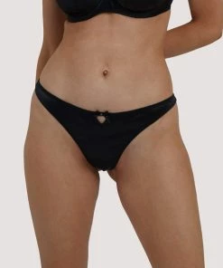 Deja Day Sophia Black Thong