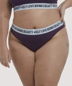 Felicity Hayward X PP Felicity Hayward Self Love Purple Curve Brief