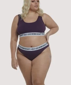 Felicity Hayward X PP Felicity Hayward Self Love Purple Curve Brief