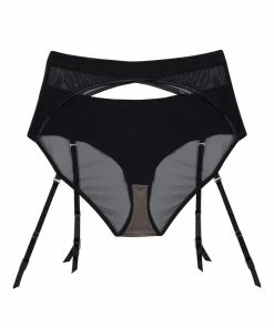 Playful Promises Charlie Black Cut-out Highwaist