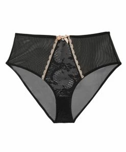Kiss Me Deadly X Caresse Black Lace High Waist Brief Retro Bras 11 Kiss Me Deadly X Caresse Black Lace High Waist Brief Retro Bras