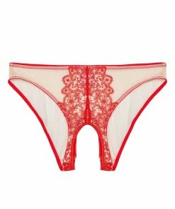 Playful Promises Anaise Red Ouvert Brief
