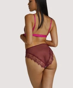 Wolf & Whistle Neve Kimono Print Triangle Bra Outlet