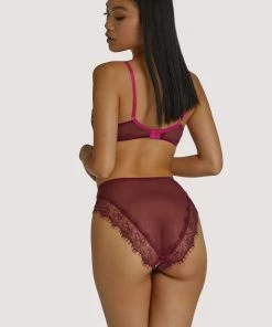 Wolf & Whistle Neve Kimono Print Plunge Bra 14 Wolf & Whistle Neve Kimono Print Plunge Bra