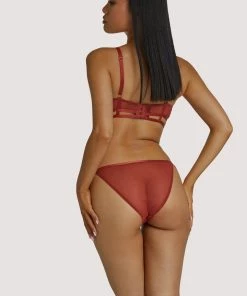 Wolf & Whistle Ellie Rust Open Bra
