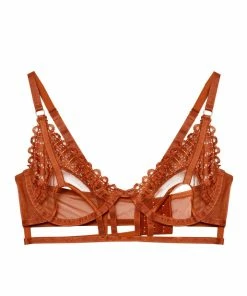 Wolf & Whistle Ellie Rust Open Bra
