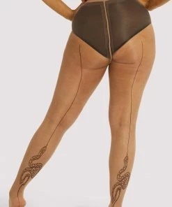 Playful Promises Snake Tights Hosiery