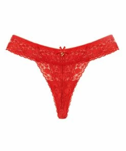 Squish Squish X Playful Promises Leomie Red Cherry Thong