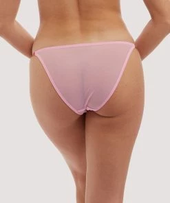 Squish Squish X Playful Promises Charli Pink Embroidered Brief