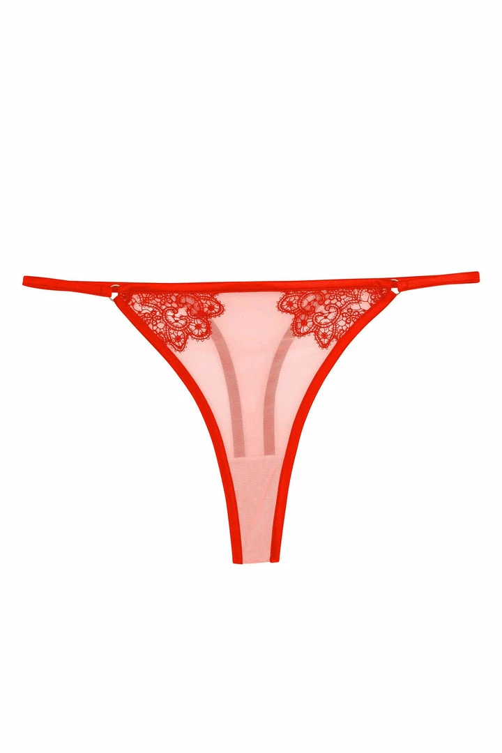 Playful Promises Anaise Red Thong 6 Playful Promises Anaise Red Thong