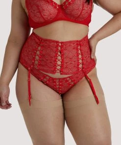 Playful Promises Florence Red Waspie Basques & Corsets 20 Playful Promises Florence Red Waspie Basques & Corsets