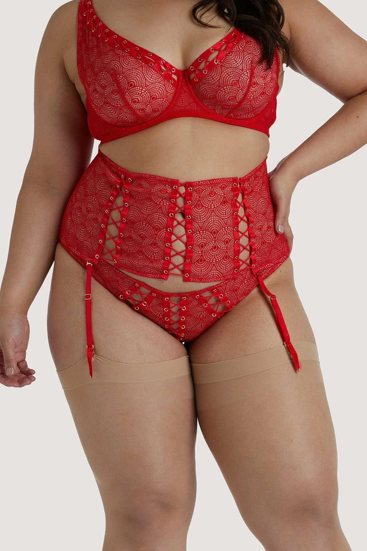 Playful Promises Florence Red Waspie Basques & Corsets 10 Playful Promises Florence Red Waspie Basques & Corsets