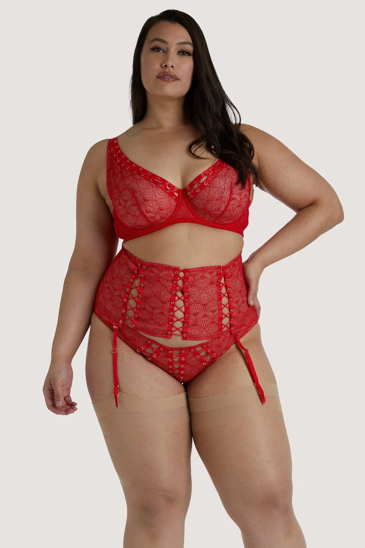 Playful Promises Florence Red Waspie Basques & Corsets 11 Playful Promises Florence Red Waspie Basques & Corsets