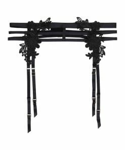 Playful Promises Suspenders Virginia Guipure Suspender Belt Core