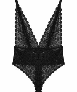 Wolf & Whistle Ariana Black Everyday Lace Body Bodies 9 Wolf & Whistle Ariana Black Everyday Lace Body Bodies
