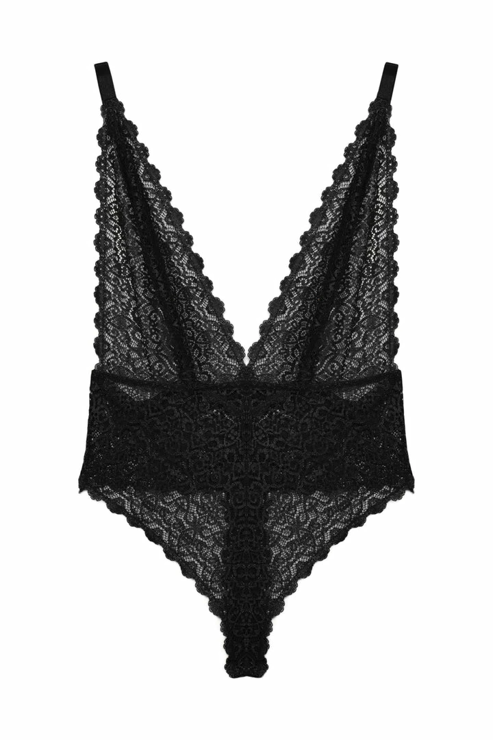 Wolf & Whistle Ariana Black Everyday Lace Body Bodies 6 Wolf & Whistle Ariana Black Everyday Lace Body Bodies