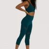 Wolf & Whistle Eco Teal Crop Legging Activewear