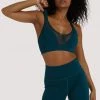 Wolf & Whistle Activewear Eco Teal Racer Back Sports Bra
