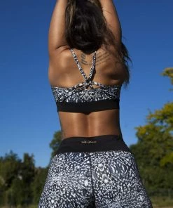 Wolf & Whistle Abstract Print High Waisted Activewear Leggings