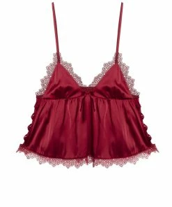 Wolf & Whistle Tinley Red Criss Cross Cami & Short