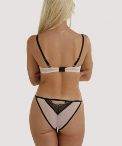 Wolf & Whistle Una Cream & Black Cut Out Bra 15 Wolf & Whistle Una Cream & Black Cut Out Bra