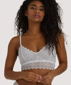 Wolf & Whistle Ariana Ivory Everyday Lace Bralette