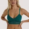 Wolf & Whistle Ariana Teal Everyday Lace Bralette