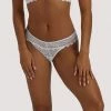 Wolf & Whistle Ariana Ivory Everyday Lace Thong Outlet