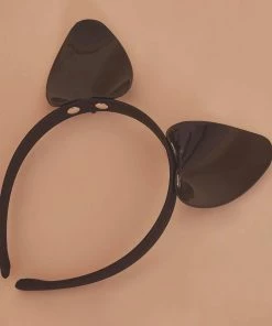 Regalia Cat Ear Headband Black Accessories