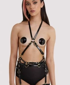 Regalia Deco Detail Suspender Harness Erotic
