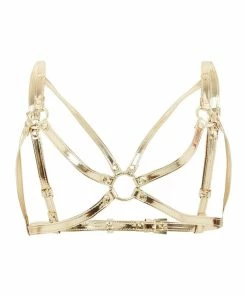 Regalia Gold Open Harness Bra 10 Regalia Gold Open Harness Bra