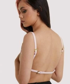 Regalia Open Harness Bra Pink Erotic
