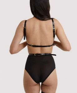 Regalia Erotic Open Harness Bra With Leg Cuffs