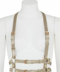 Regalia Pale Gold Chest Harness