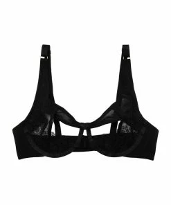 Regalia Outlet Elva Black High Apex Bra