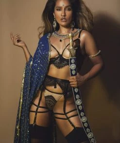 Regalia Samantha Eyelash Lace Quarter Cup Outlet