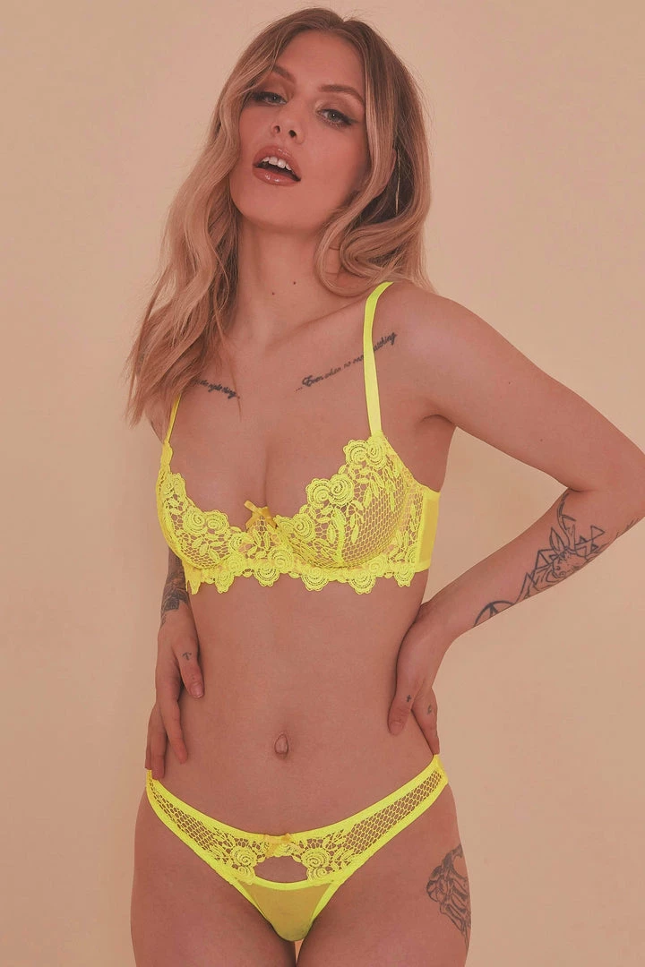 Regalia Xena Neon Rose Bra 6 Regalia Xena Neon Rose Bra