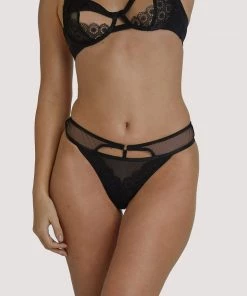 Regalia Elva Black Hipster Thong Outlet