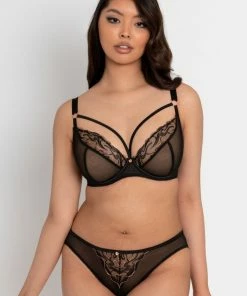 Scantilly Knickers Fascinate Black Brazilian Brief 7 Scantilly Knickers Fascinate Black Brazilian Brief