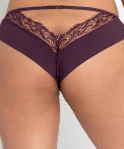 Scantilly Fascinate Plum Brazilian