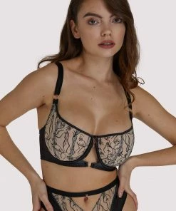 Scantilly By Curvy Kate Scantilly Sex Education Latte Balcony Bra